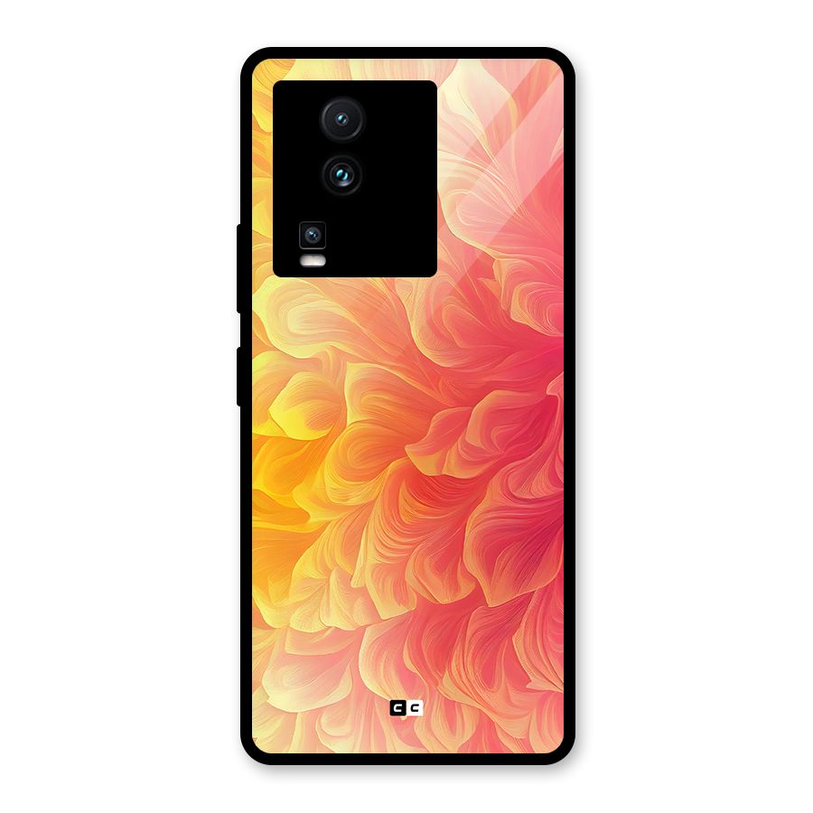 Amazing Vibrant Pattern Glass Back Case for Vivo iQOO Neo 7 Pro