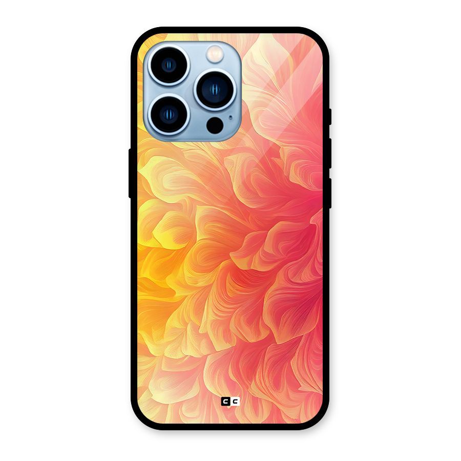Amazing Vibrant Pattern Glass Back Case for iPhone 13 Pro