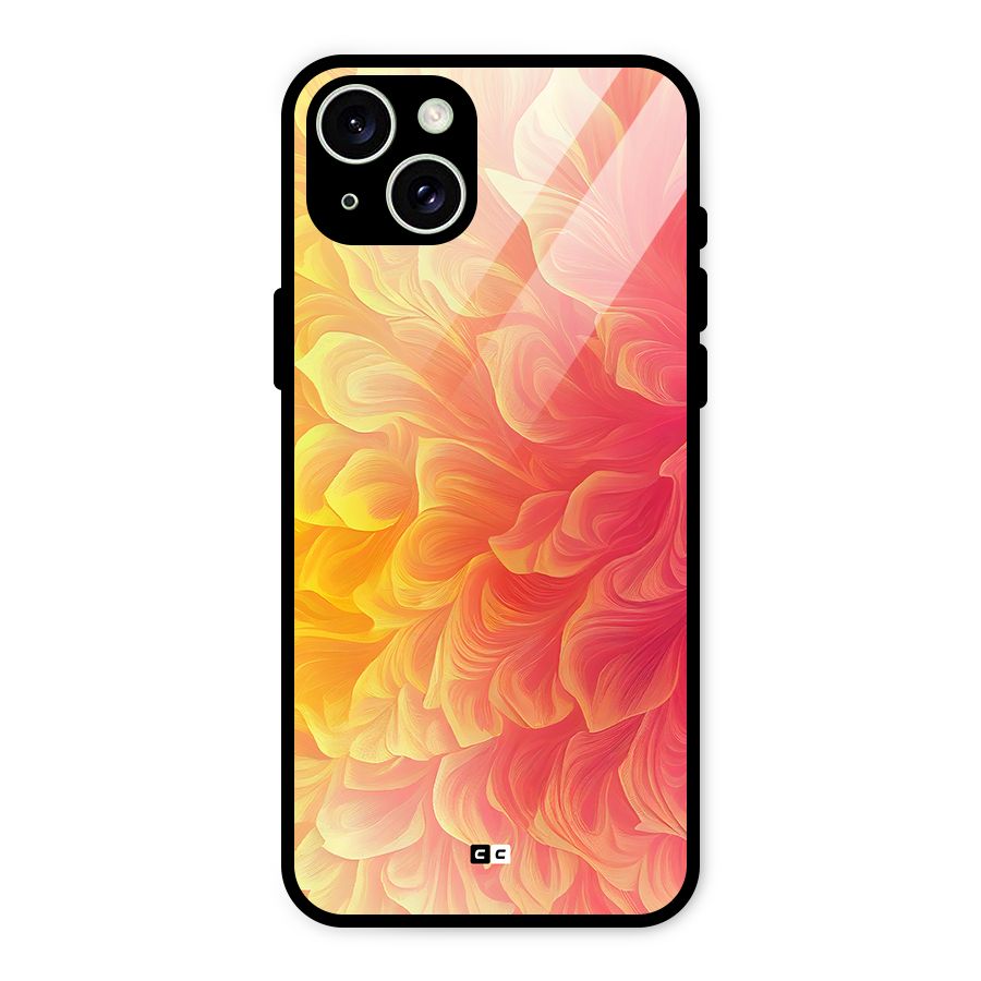 Amazing Vibrant Pattern Glass Back Case for iPhone 15 Plus