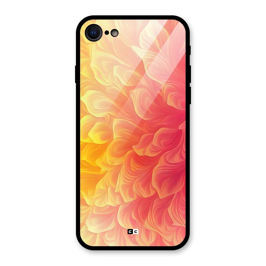 Amazing Vibrant Pattern Glass Back Case for iPhone 7