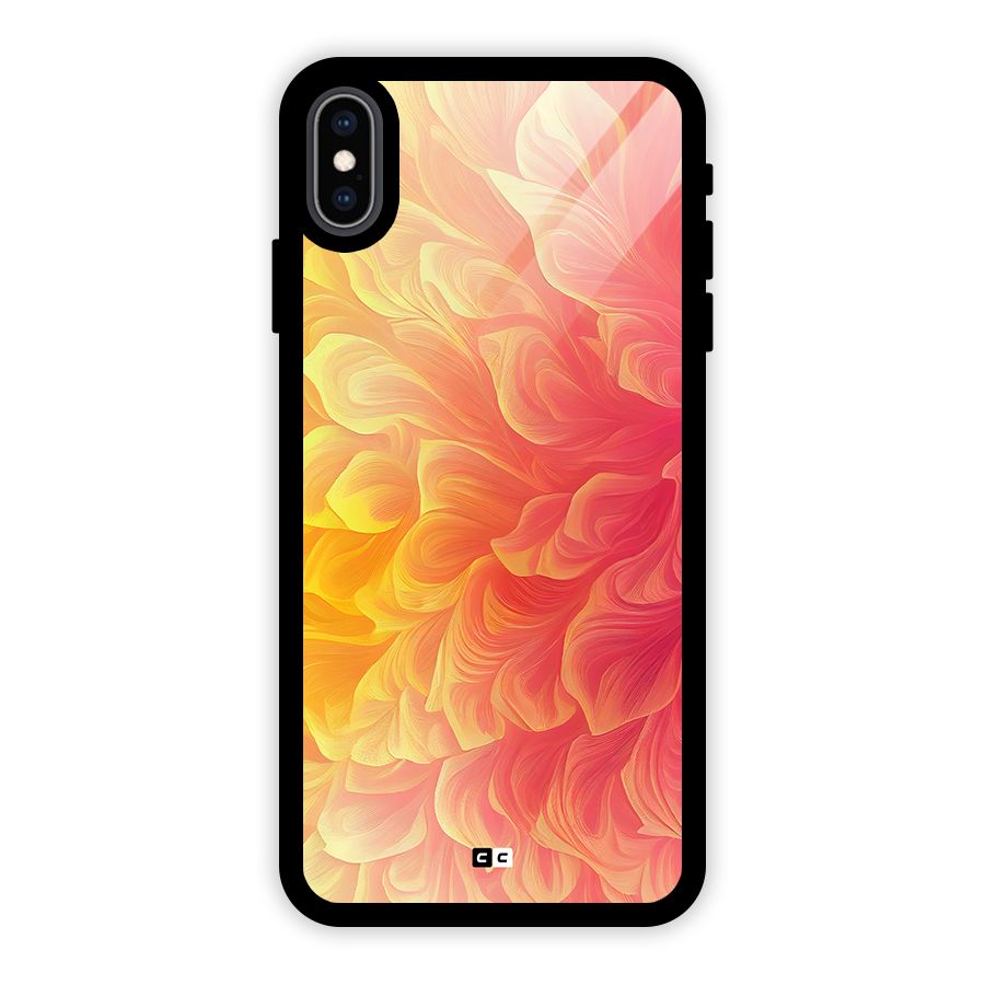 Amazing Vibrant Pattern Glass Back Case for iPhone XS Max