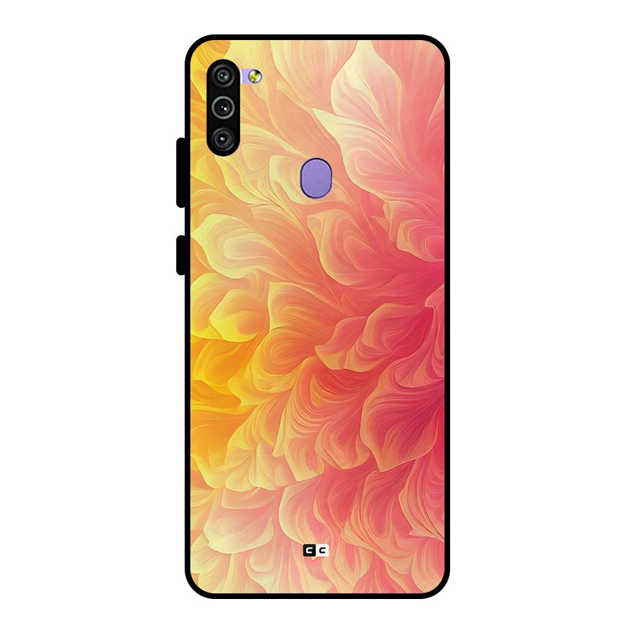 Amazing Vibrant Pattern Metal Back Case for Galaxy M11