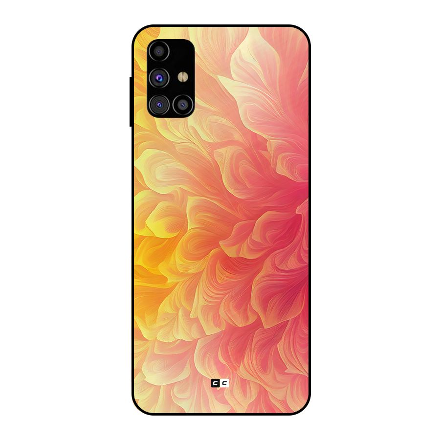 Amazing Vibrant Pattern Metal Back Case for Galaxy M31s
