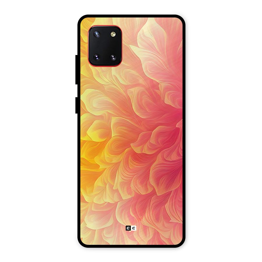 Amazing Vibrant Pattern Metal Back Case for Galaxy Note 10 Lite