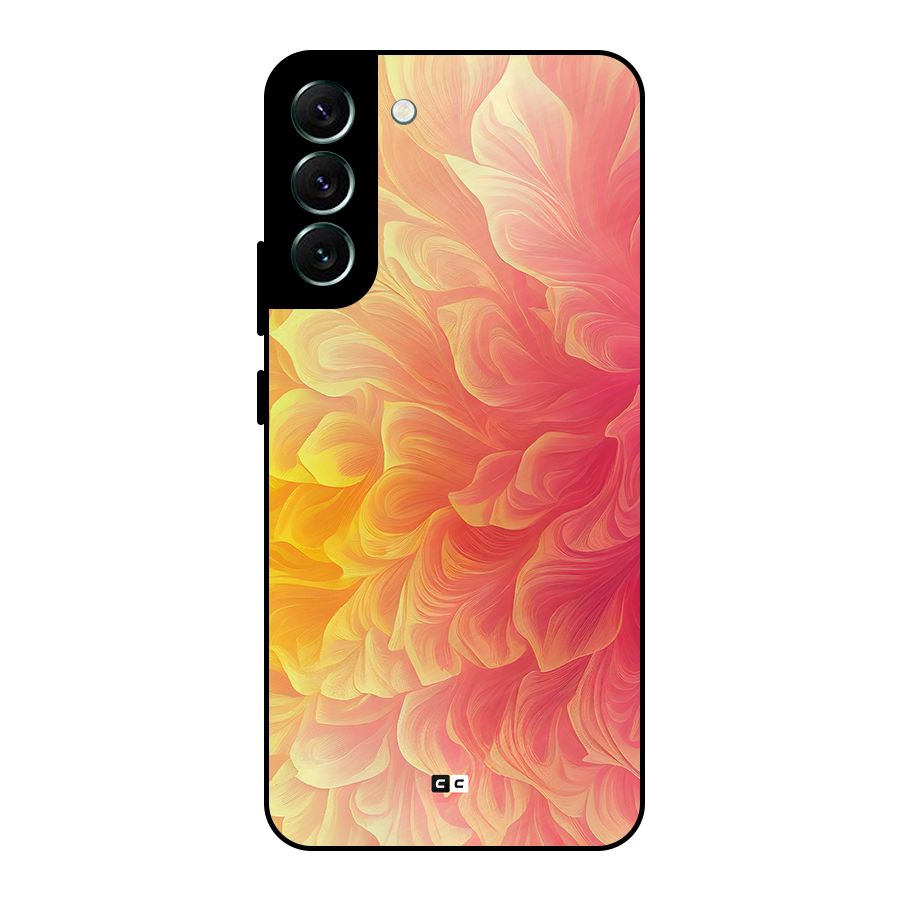 Amazing Vibrant Pattern Metal Back Case for Galaxy S22 Plus 5G