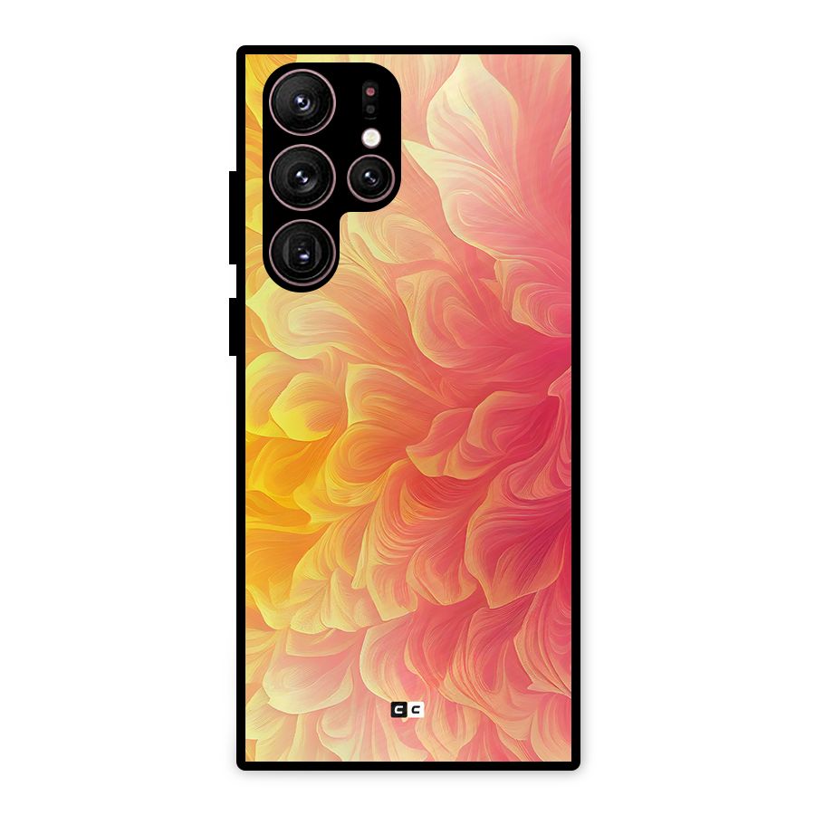 Amazing Vibrant Pattern Metal Back Case for Galaxy S22 Ultra 5G