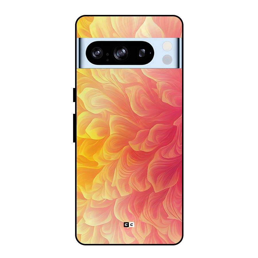 Amazing Vibrant Pattern Metal Back Case for Google Pixel 8 Pro