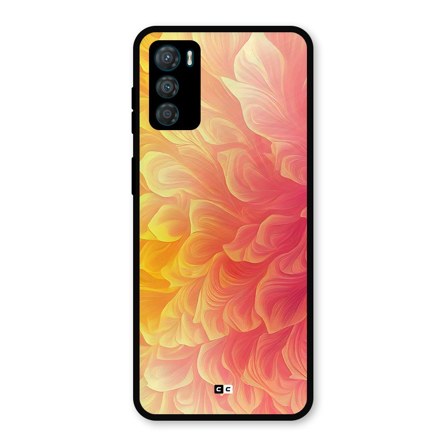 Amazing Vibrant Pattern Metal Back Case for Moto G42