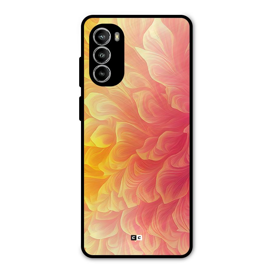 Amazing Vibrant Pattern Metal Back Case for Moto G82