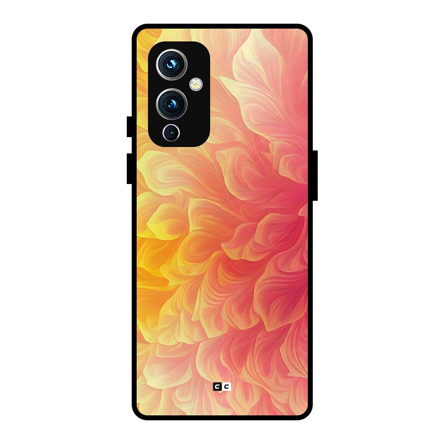 Amazing Vibrant Pattern Metal Back Case for OnePlus 9