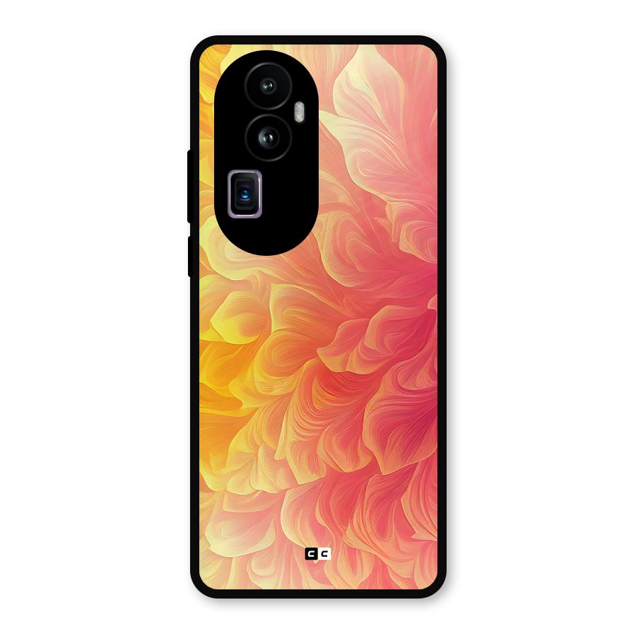 Amazing Vibrant Pattern Metal Back Case for Oppo Reno10 Pro Plus