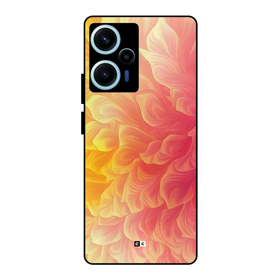 Amazing Vibrant Pattern Metal Back Case for Poco F5