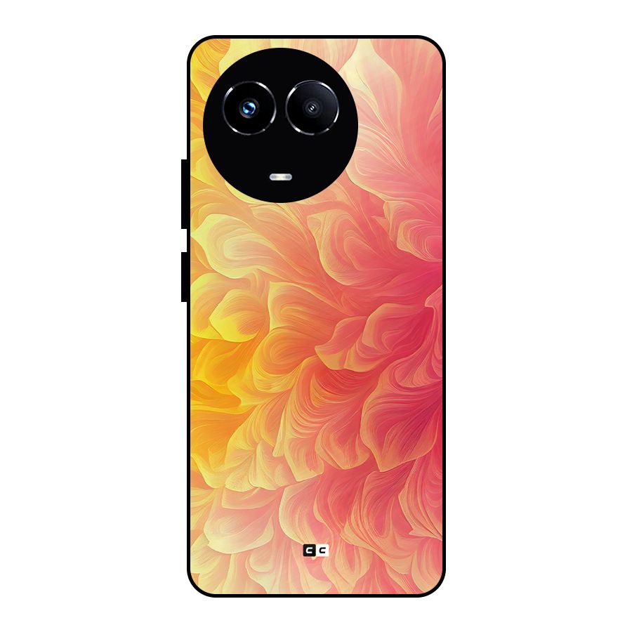Amazing Vibrant Pattern Metal Back Case for Realme 11 5G