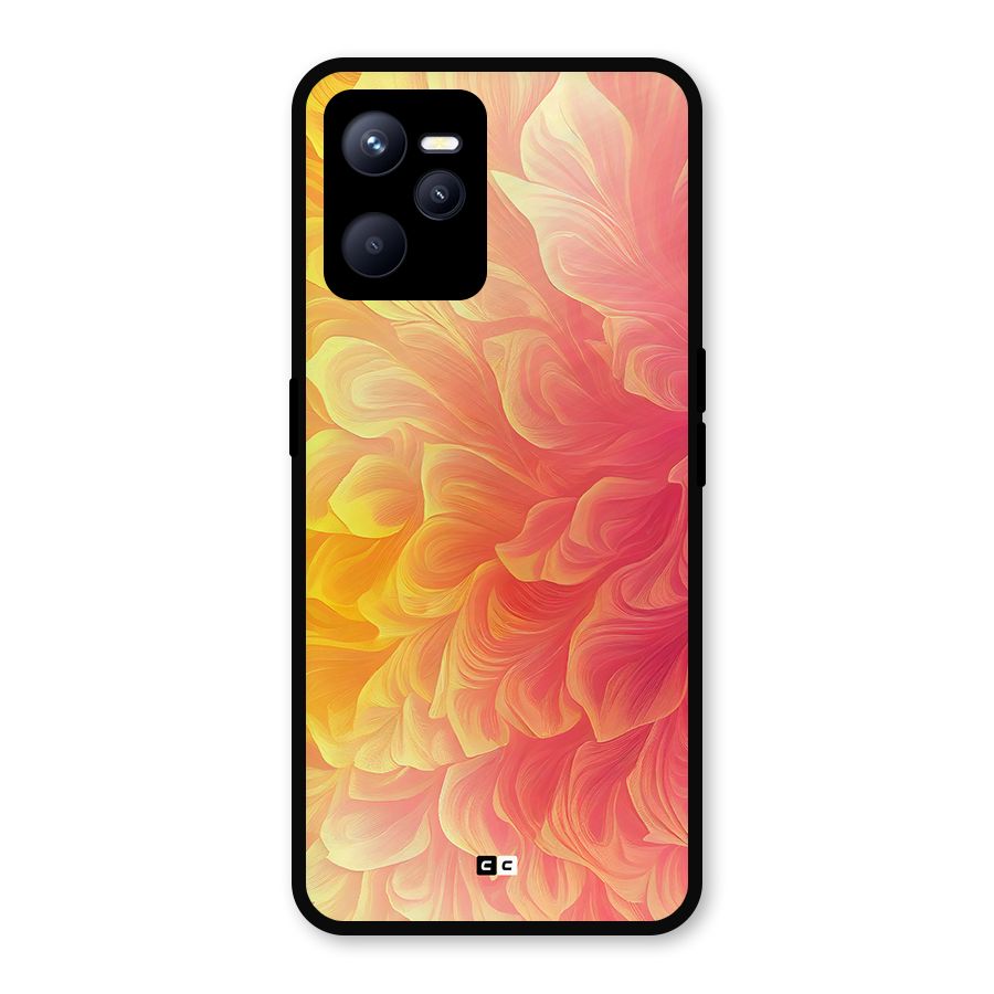 Amazing Vibrant Pattern Metal Back Case for Realme C35