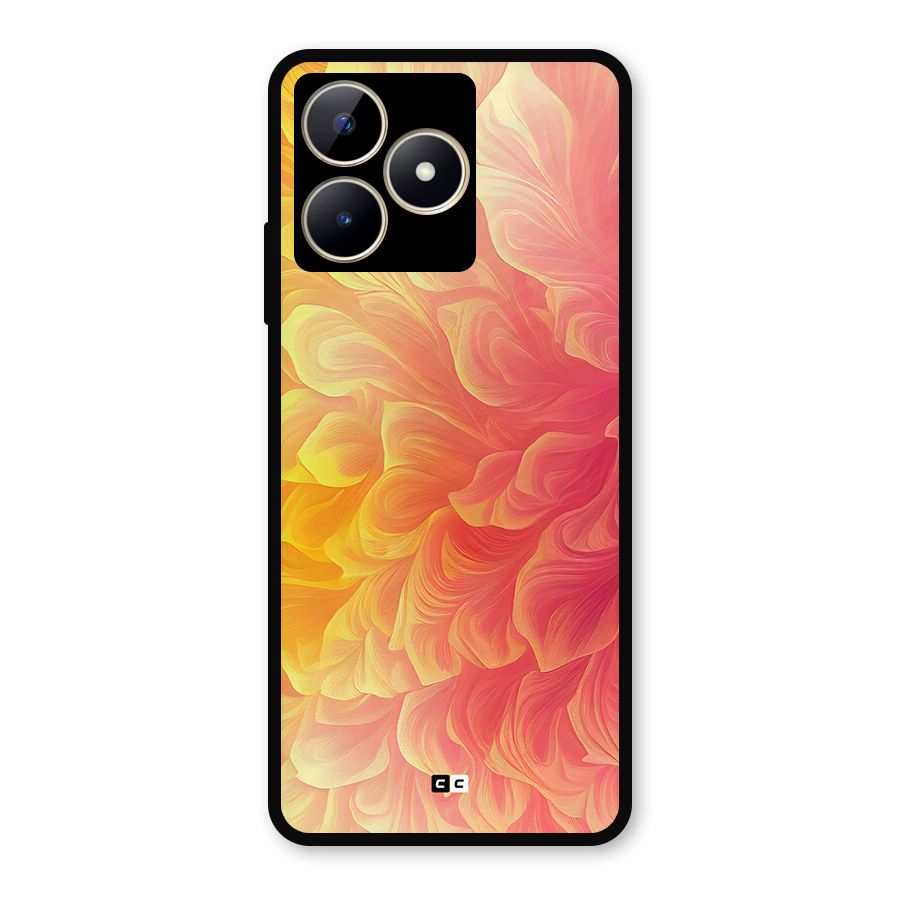 Amazing Vibrant Pattern Metal Back Case for Realme C53