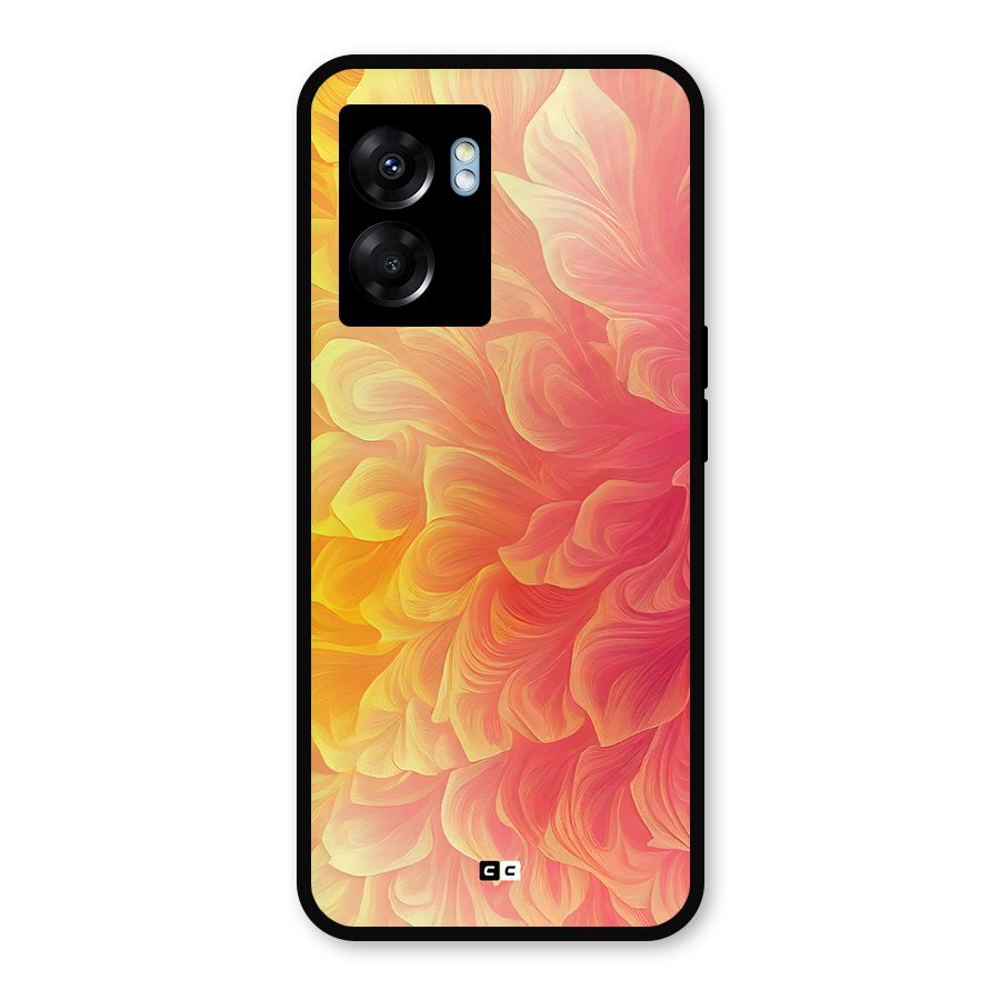 Amazing Vibrant Pattern Metal Back Case for Realme Narzo 50 5G