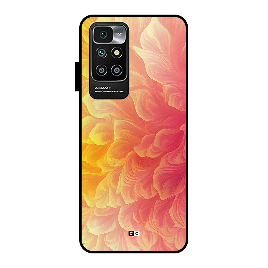 Amazing Vibrant Pattern Metal Back Case for Redmi 10 Prime
