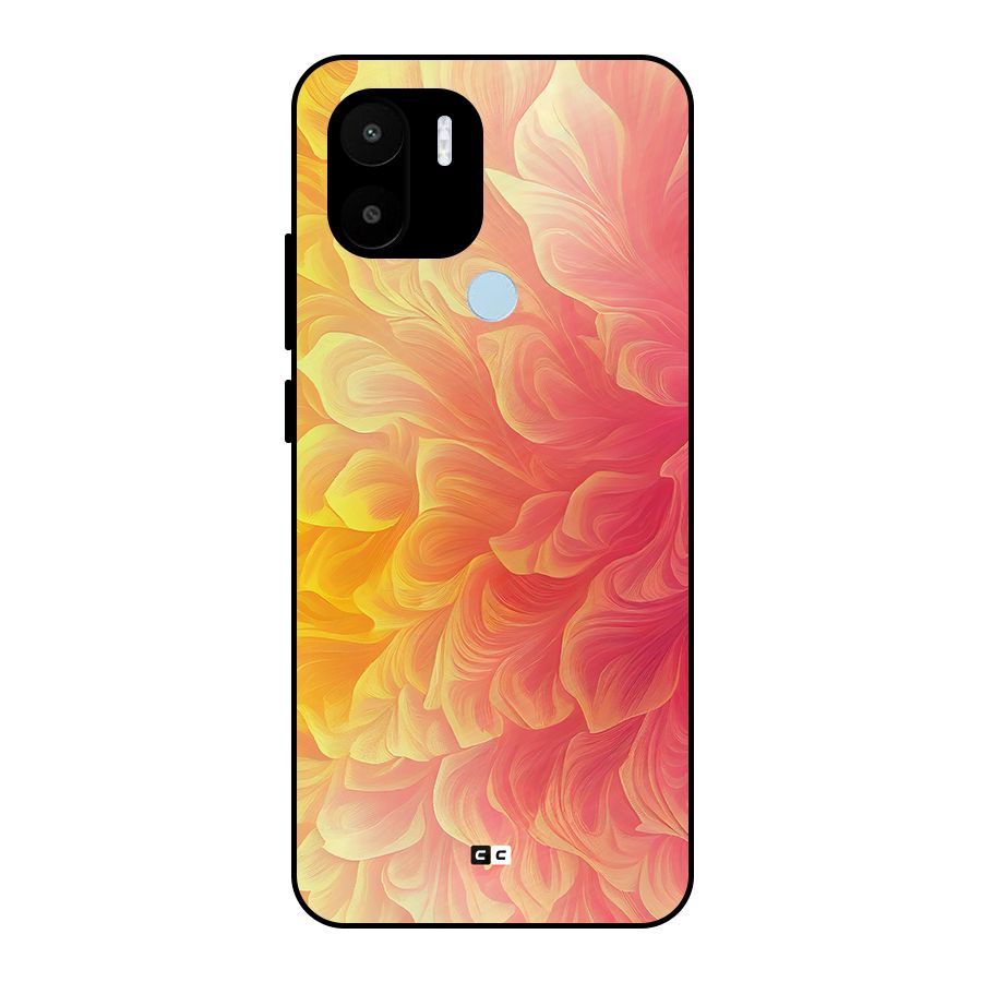 Amazing Vibrant Pattern Metal Back Case for Redmi A2 Plus