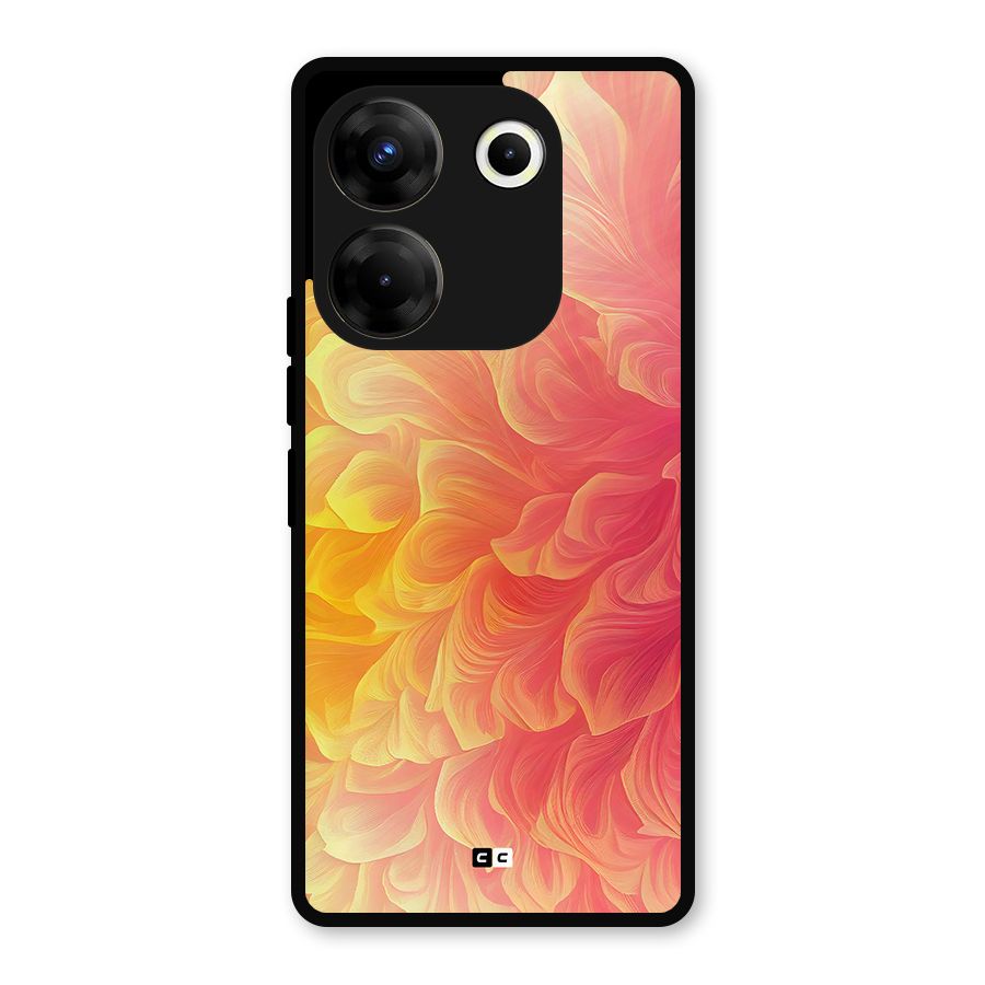 Amazing Vibrant Pattern Metal Back Case for Tecno Camon 20 Pro
