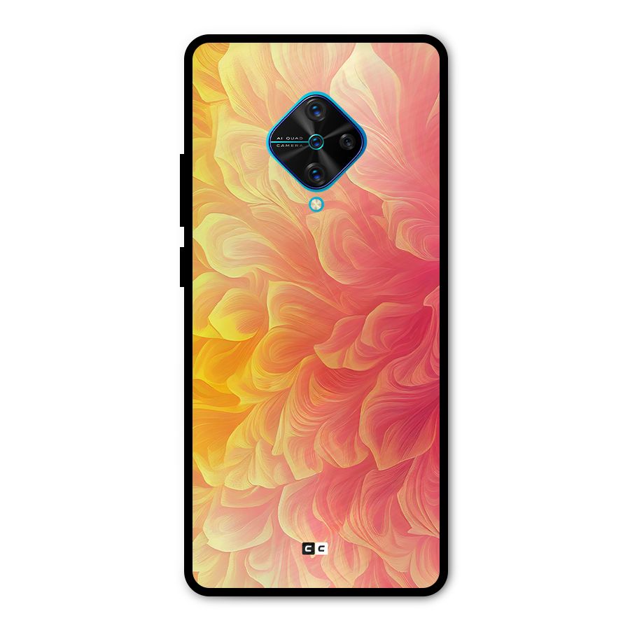 Amazing Vibrant Pattern Metal Back Case for Vivo S1 Pro