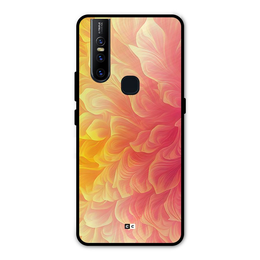 Amazing Vibrant Pattern Metal Back Case for Vivo V15