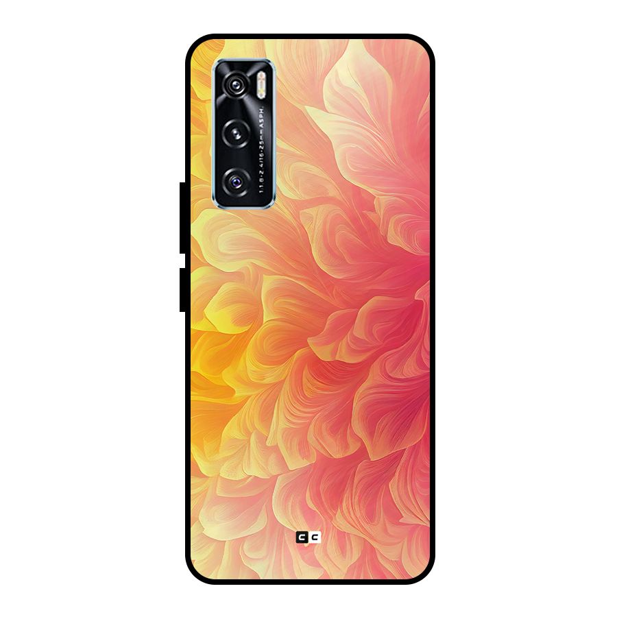 Amazing Vibrant Pattern Metal Back Case for Vivo V20 SE