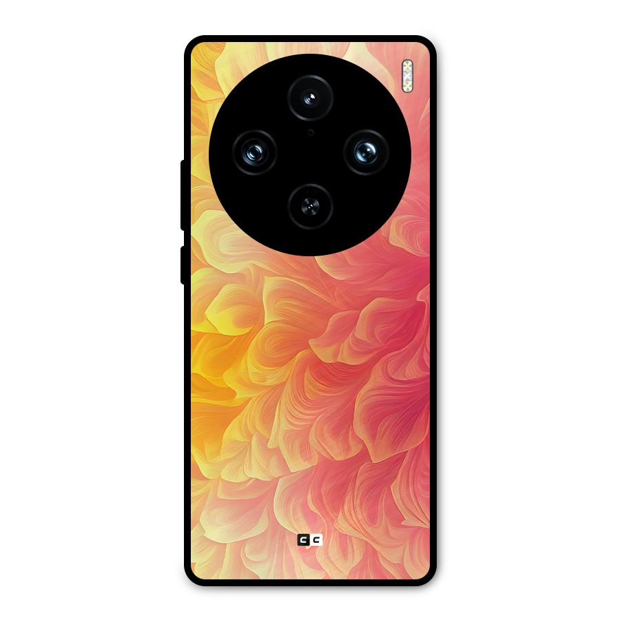 Amazing Vibrant Pattern Metal Back Case for Vivo X100 Pro