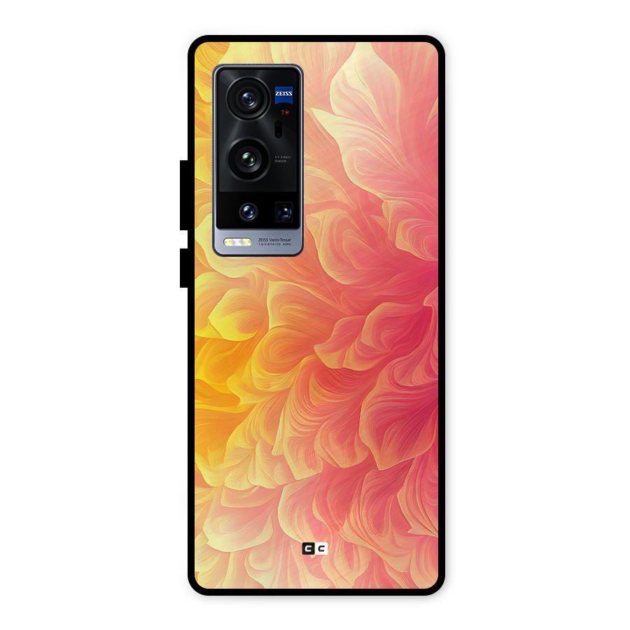 Amazing Vibrant Pattern Metal Back Case for Vivo X60 Pro Plus