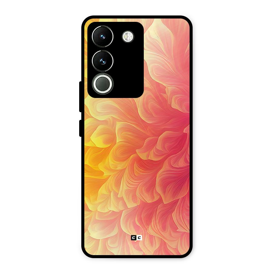 Amazing Vibrant Pattern Metal Back Case for Vivo Y200