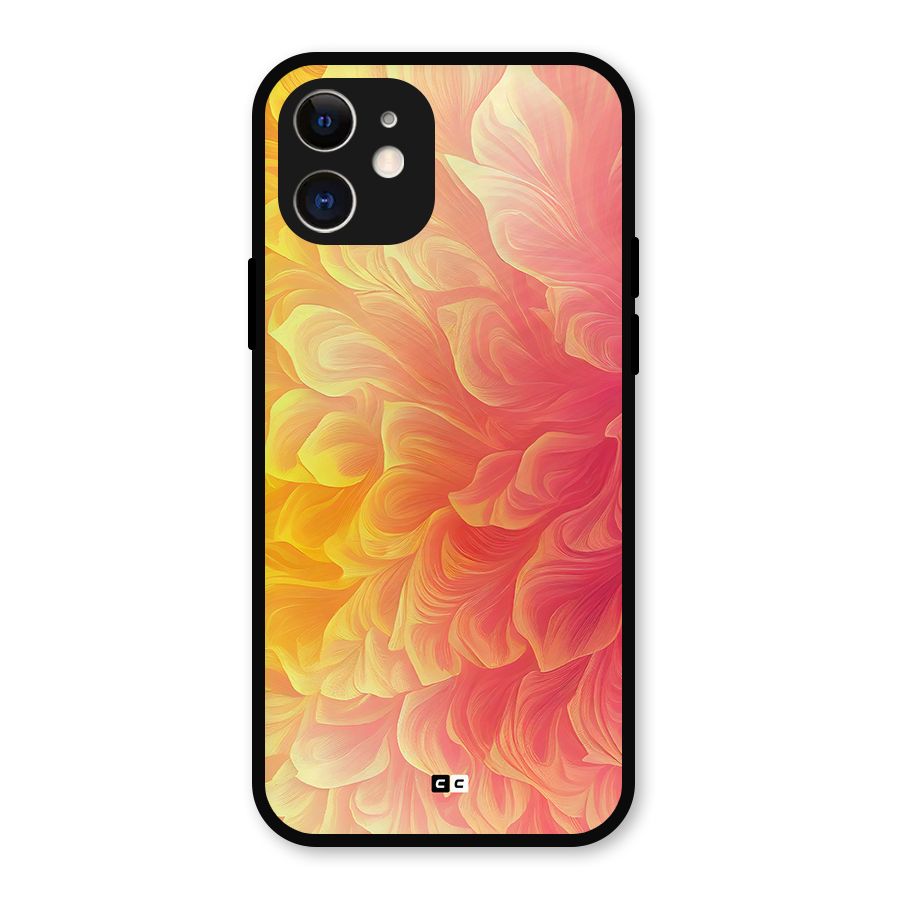 Amazing Vibrant Pattern Metal Back Case for iPhone 12