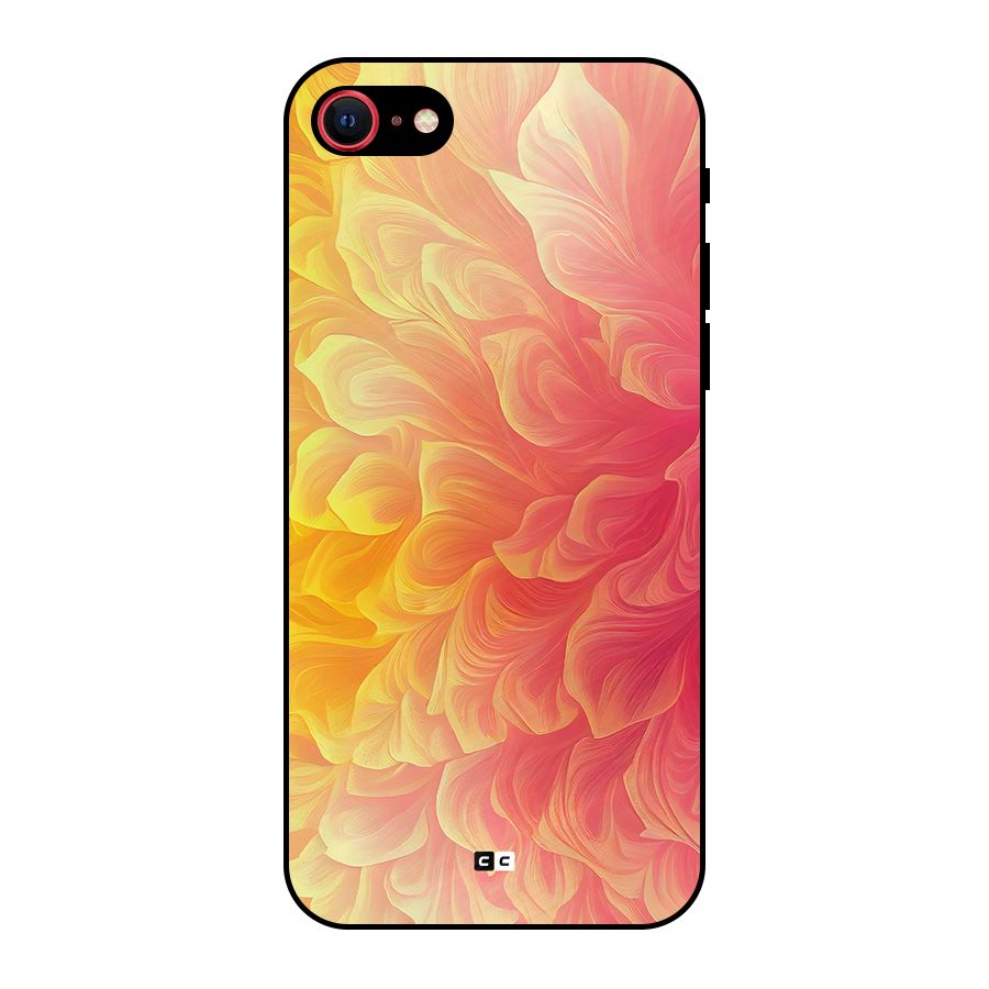 Amazing Vibrant Pattern Metal Back Case for iPhone SE 2022