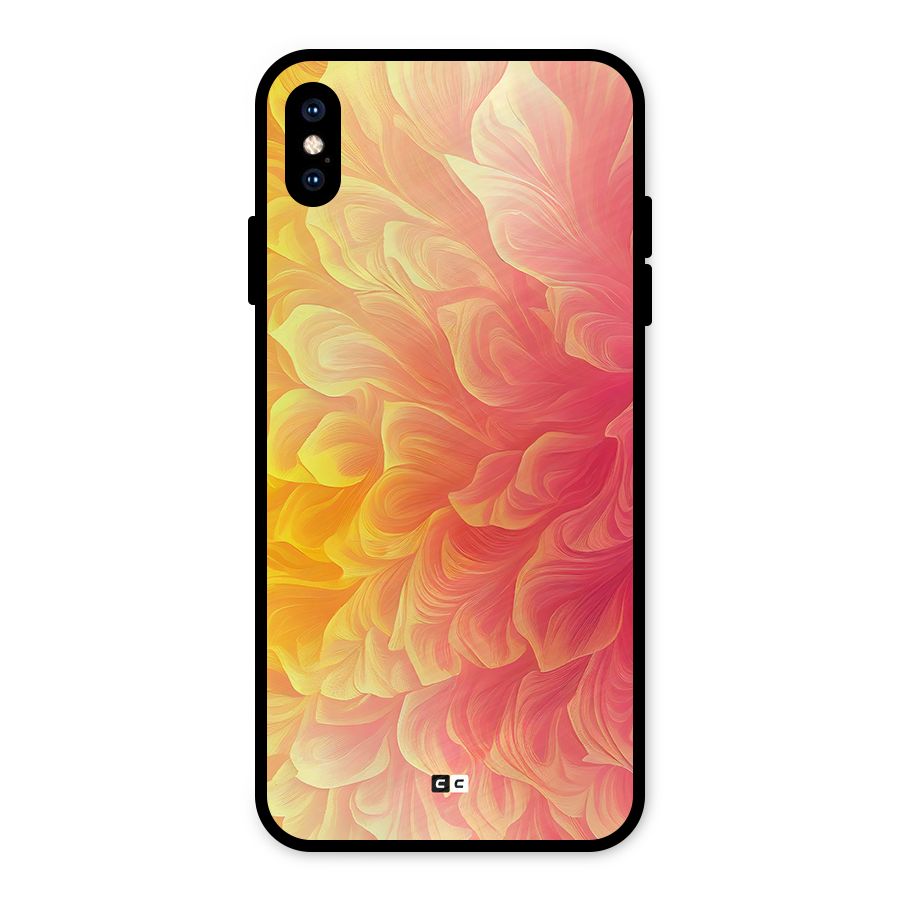 Amazing Vibrant Pattern Metal Back Case for iPhone XS Max