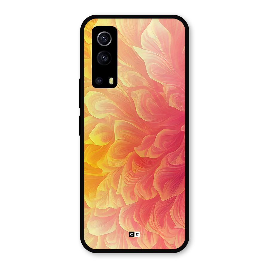 Amazing Vibrant Pattern Metal Back Case for iQOO Z3