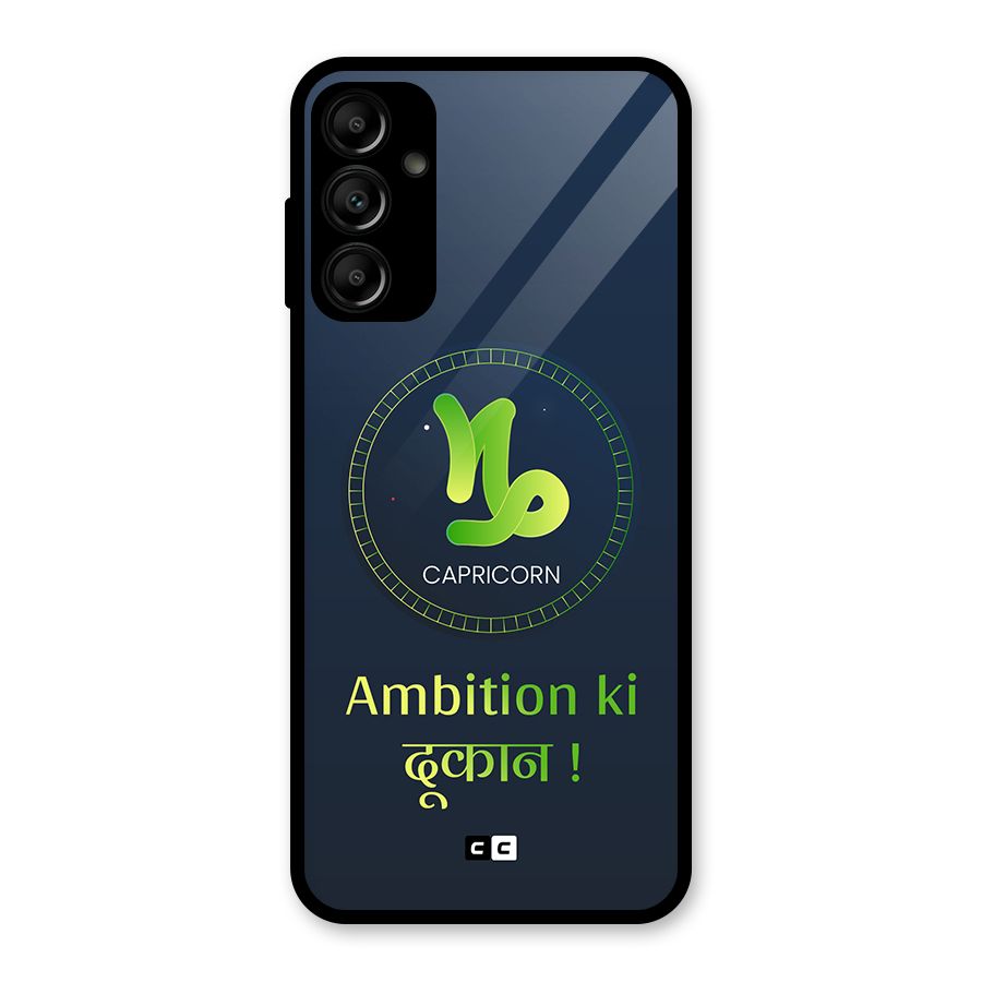 Ambitious Capricorn Glass Back Case for Galaxy A14 5G