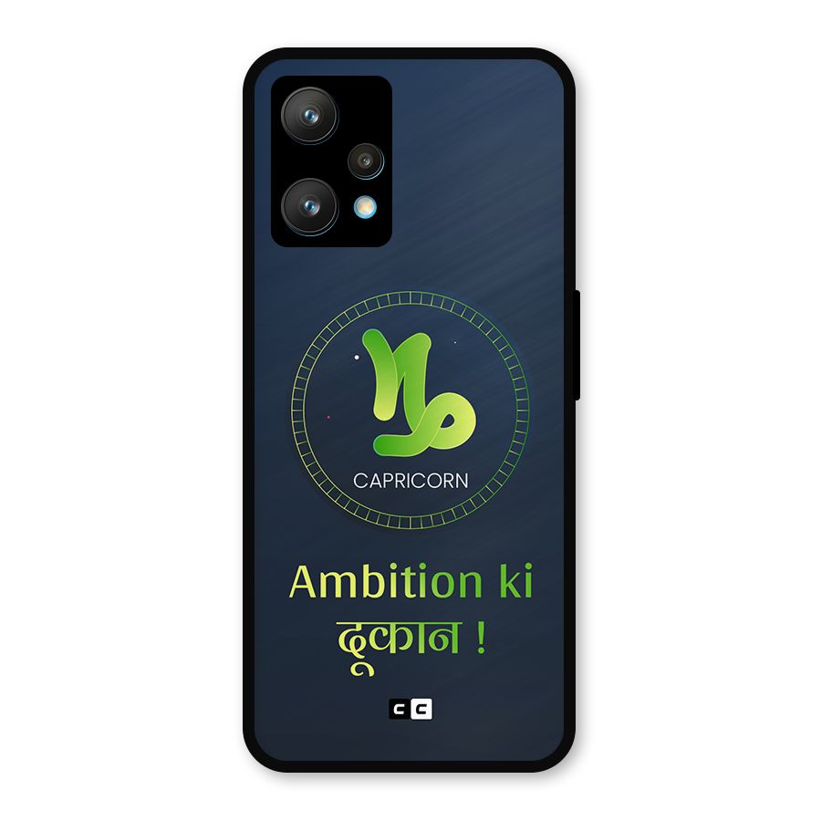 Ambitious Capricorn Metal Back Case for Realme 9