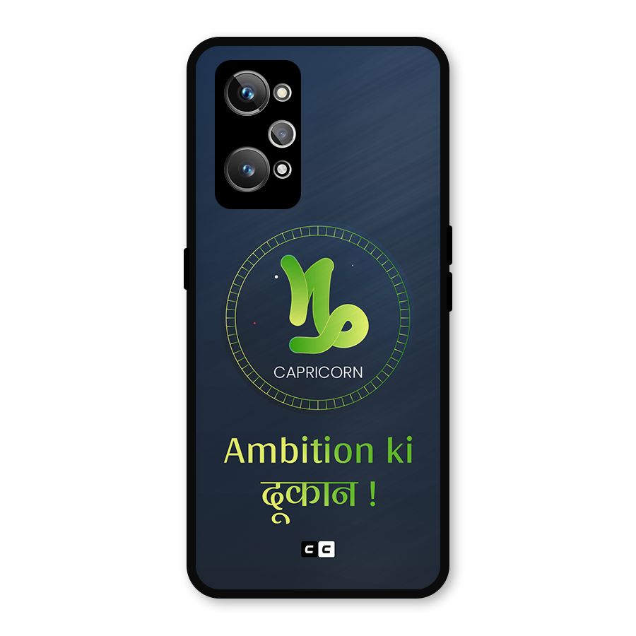 Ambitious Capricorn Metal Back Case for Realme GT Neo 3T