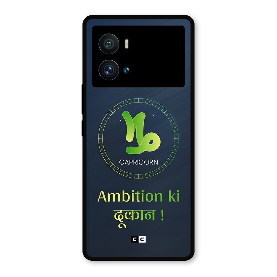Ambitious Capricorn Metal Back Case for iQOO 9 Pro