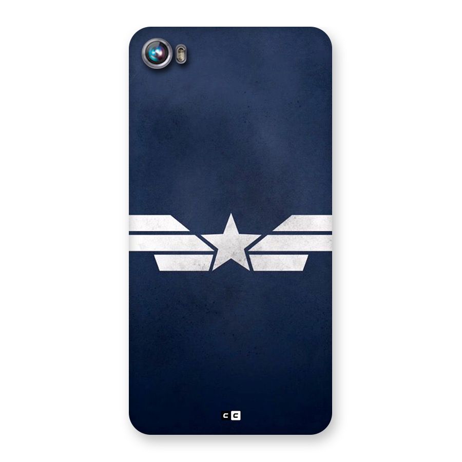 American Shield Back Case for Canvas Fire 4 (A107)