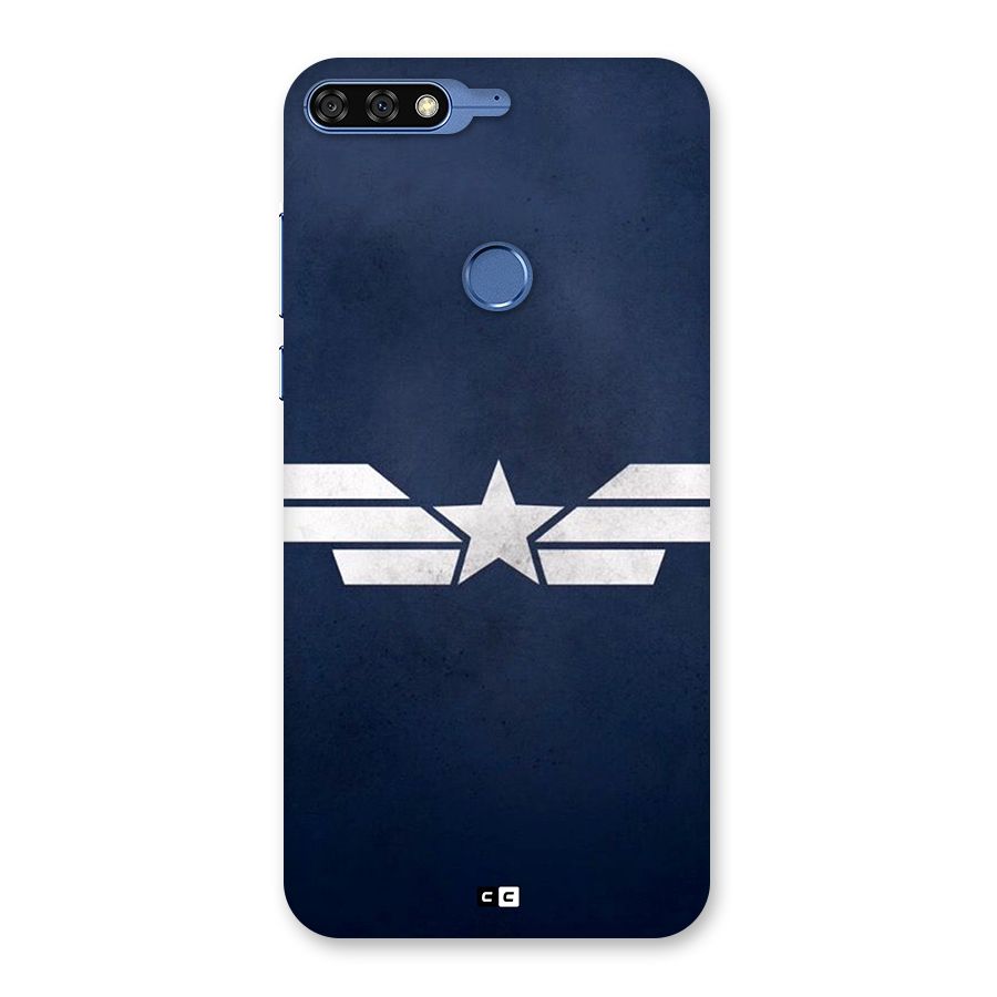American Shield Back Case for Honor 7C