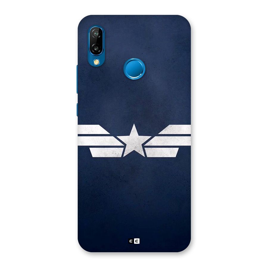 American Shield Back Case for Huawei P20 Lite