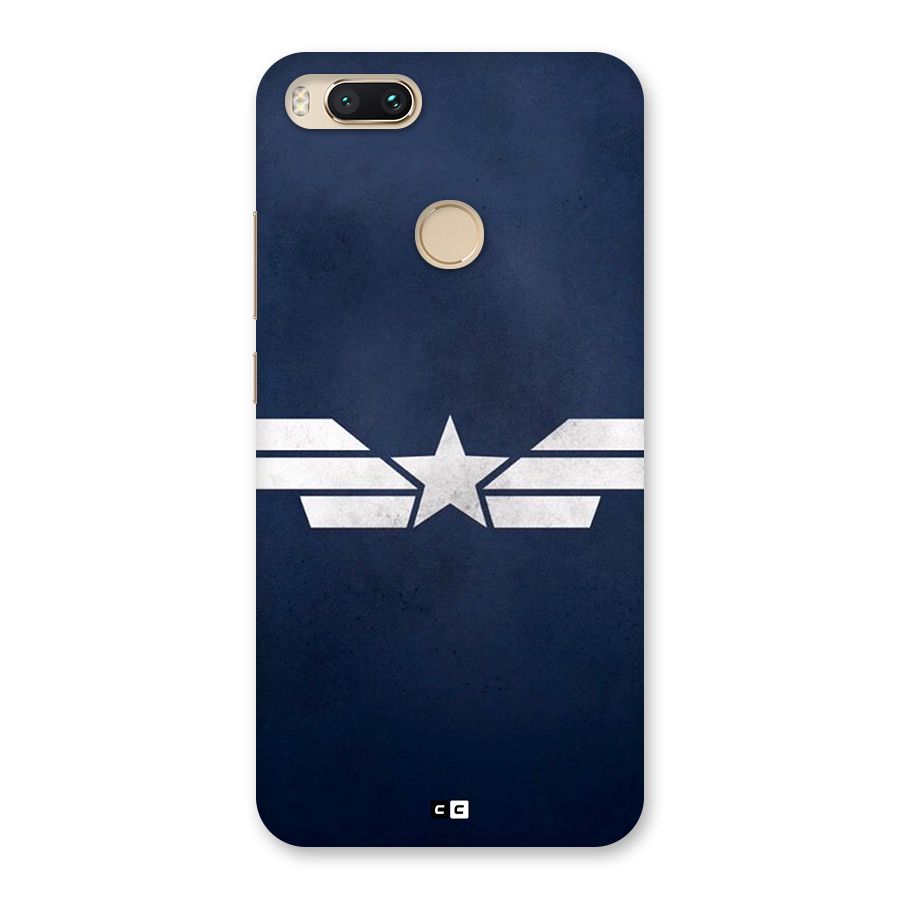 American Shield Back Case for Mi A1