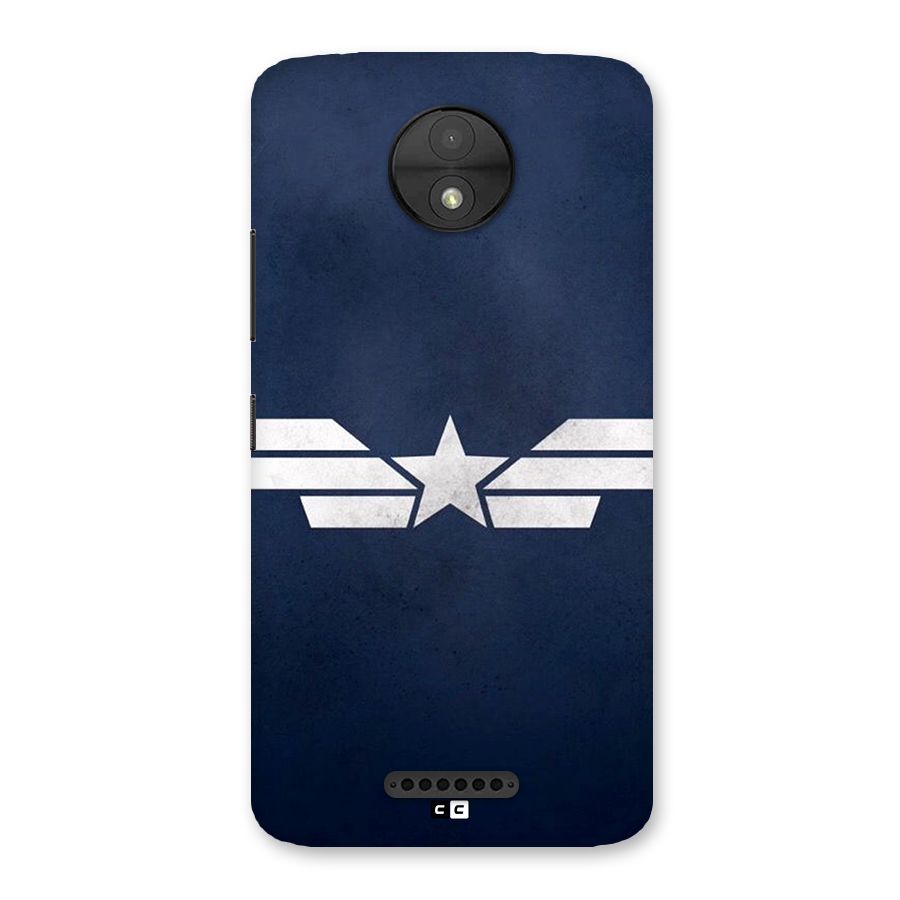 American Shield Back Case for Moto C