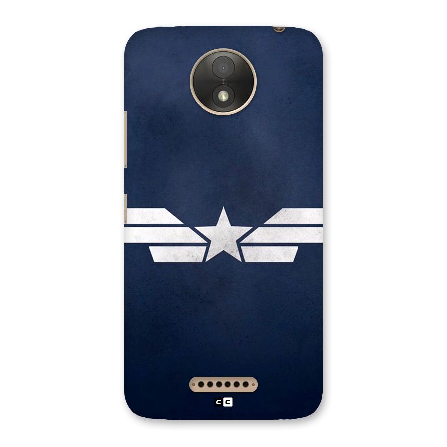 American Shield Back Case for Moto C Plus