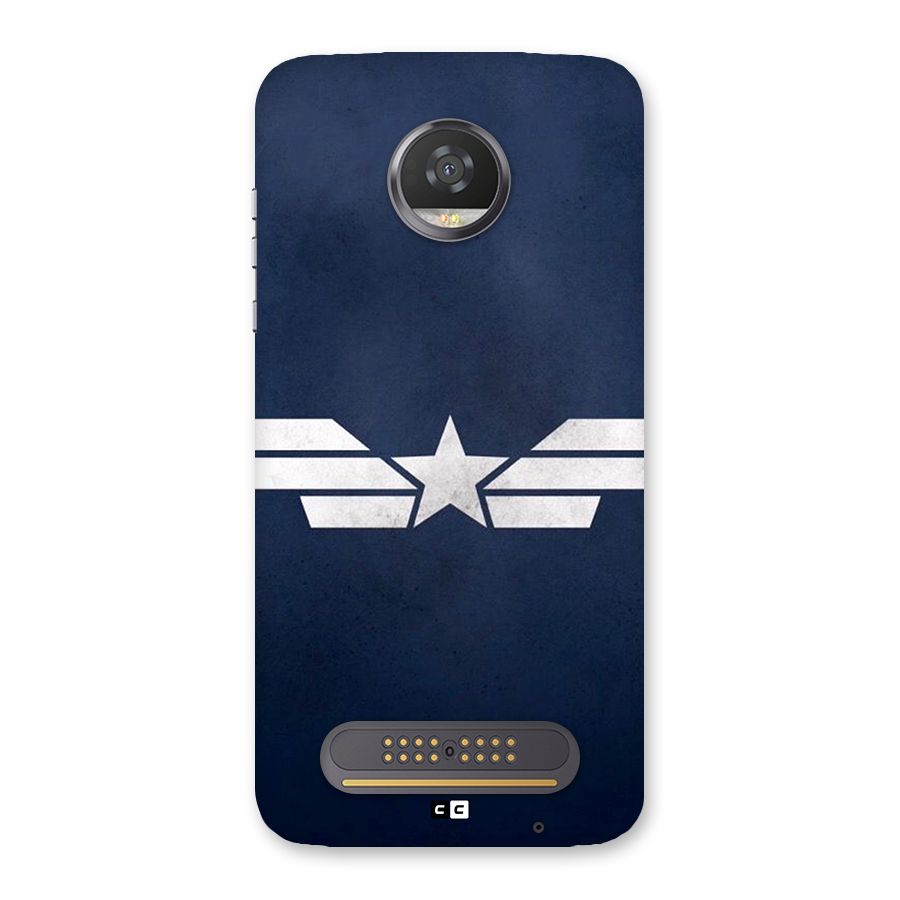 American Shield Back Case for Moto Z2 Play