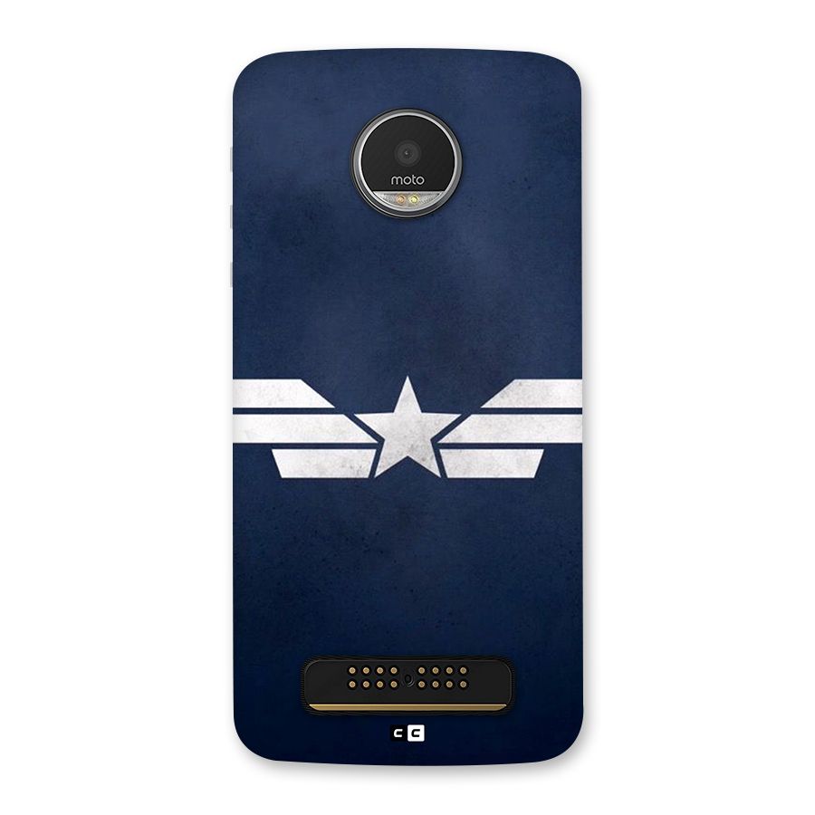 American Shield Back Case for Moto Z Play