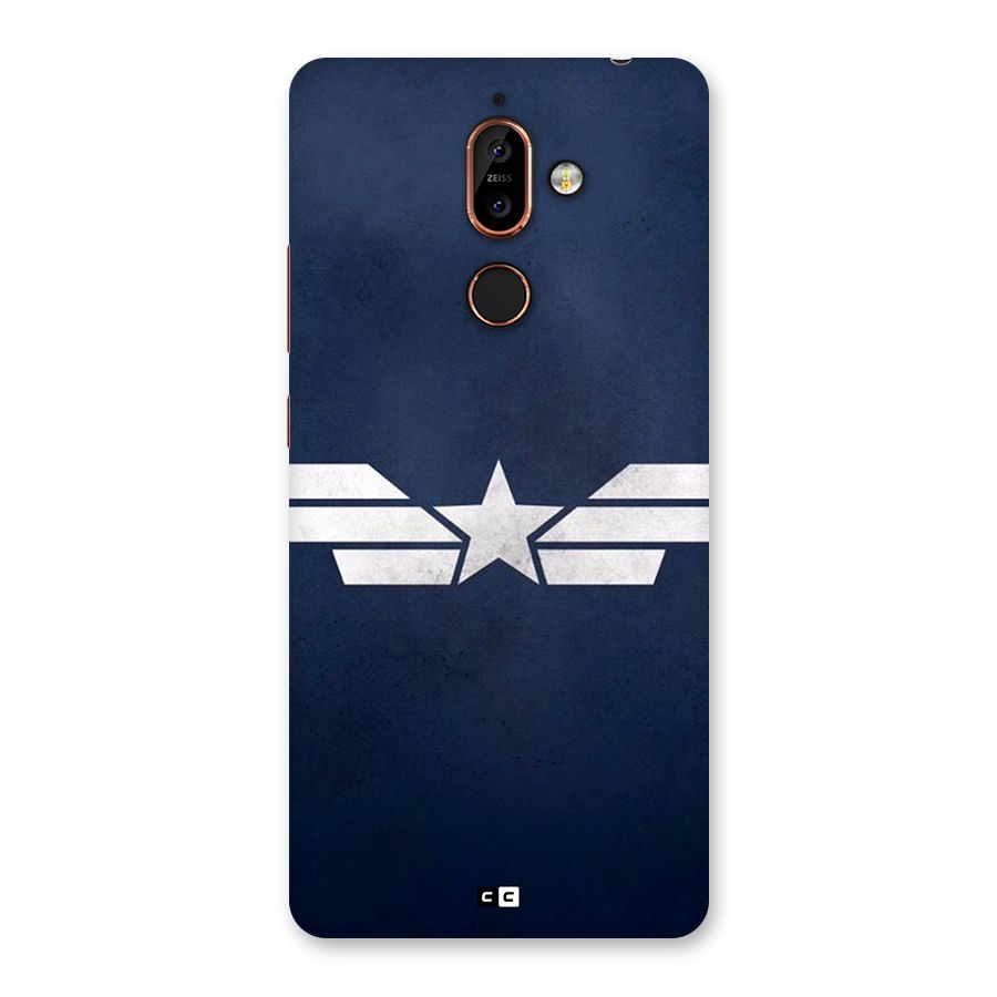 American Shield Back Case for Nokia 7 Plus