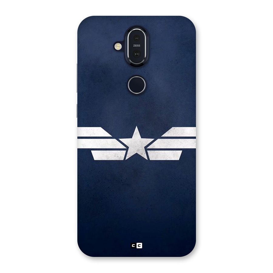 American Shield Back Case for Nokia 8.1