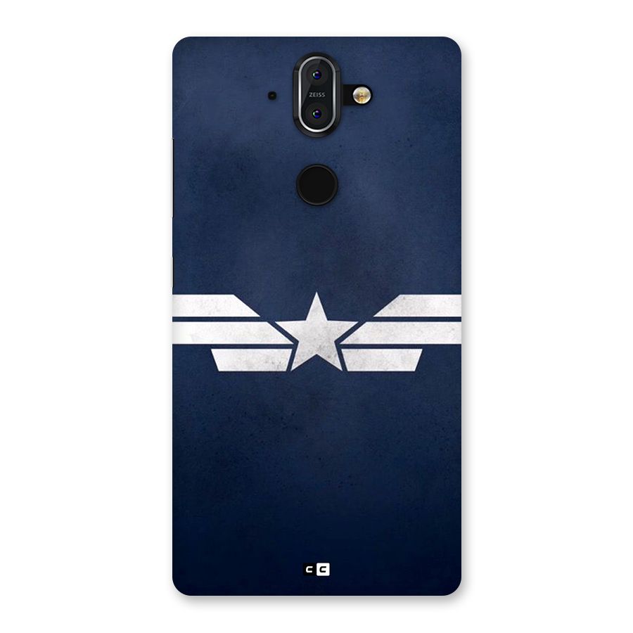 American Shield Back Case for Nokia 8 Sirocco
