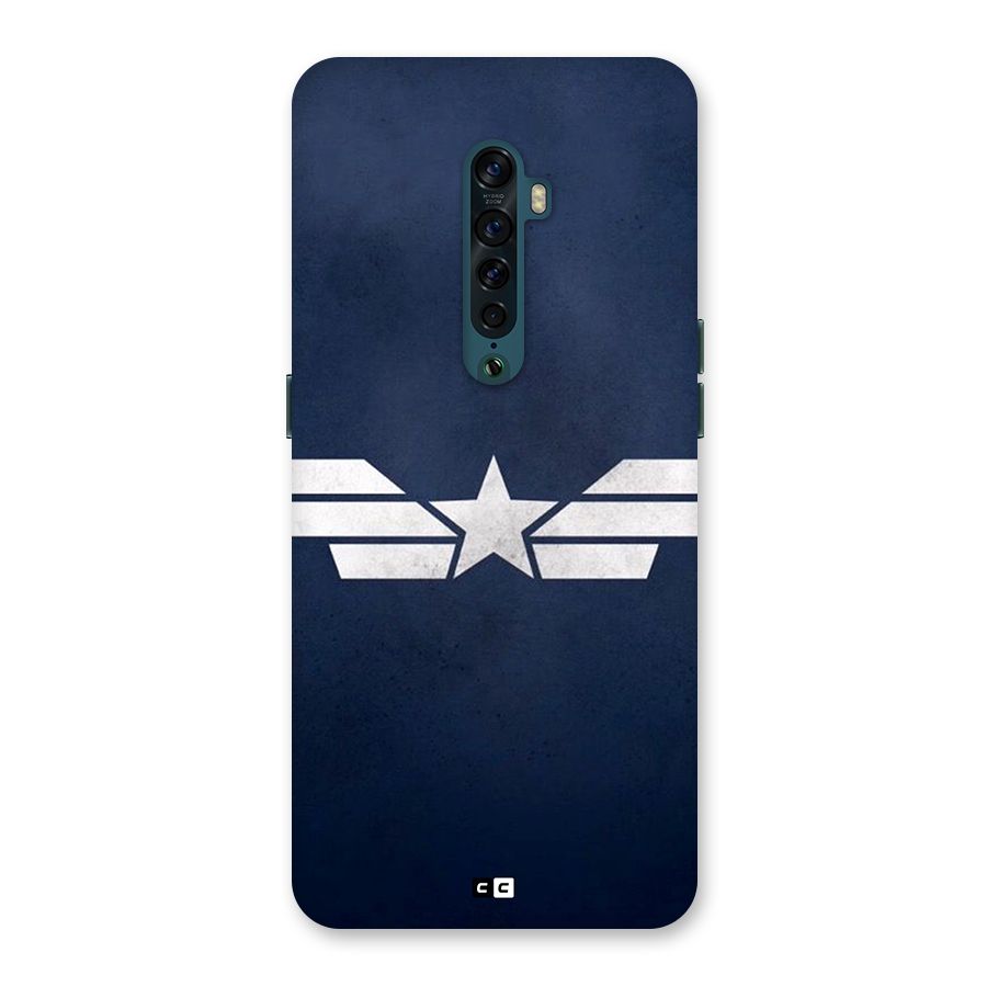 American Shield Back Case for Oppo Reno2