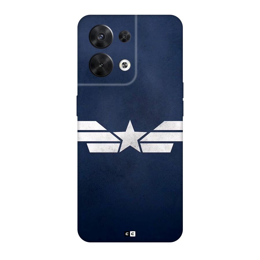 American Shield Back Case for Oppo Reno8 5G